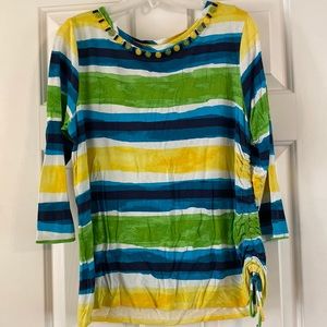Ruby Road Summer Top EUC